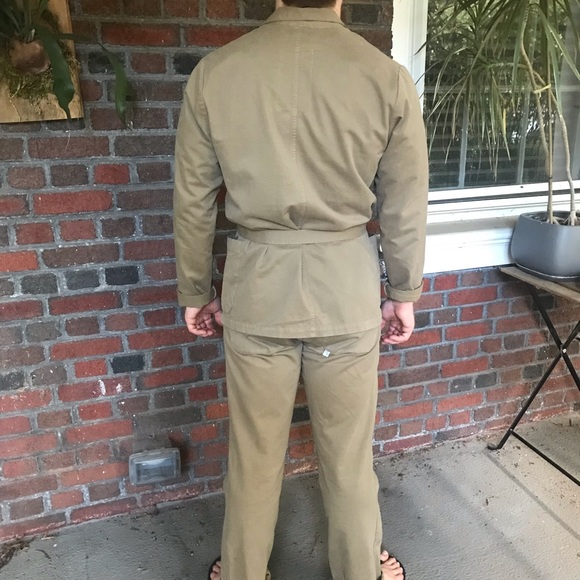 Khaki Bonne “De Rrusie” Suit - Picture 3 of 4